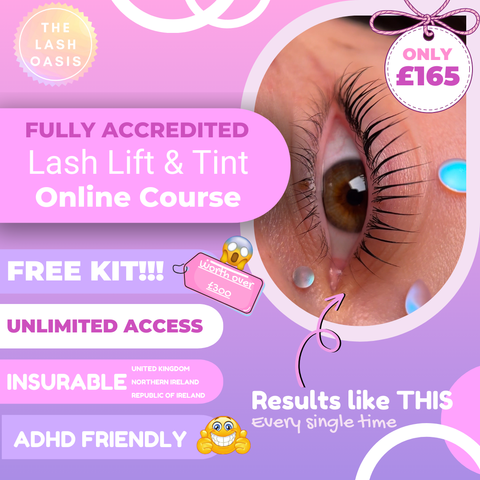 Lash Lift & Tint Online Course