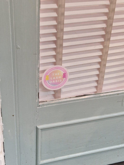 Lash Oasis Window Stickers