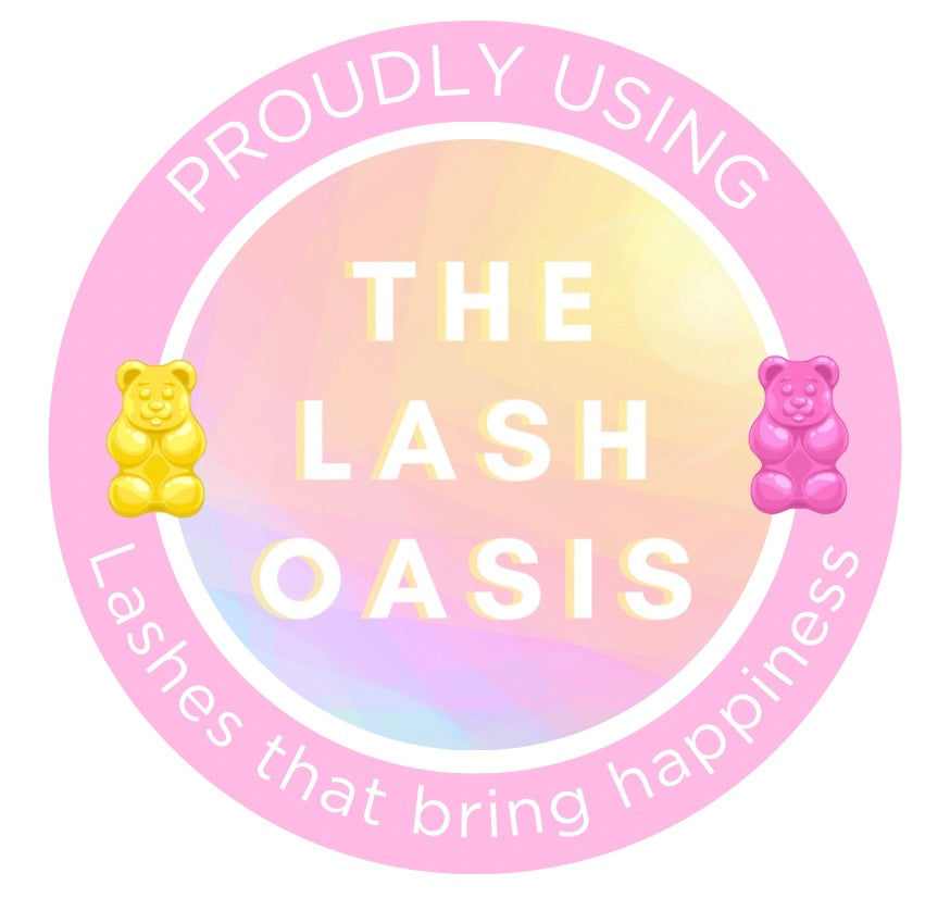 Lash Oasis Window Stickers